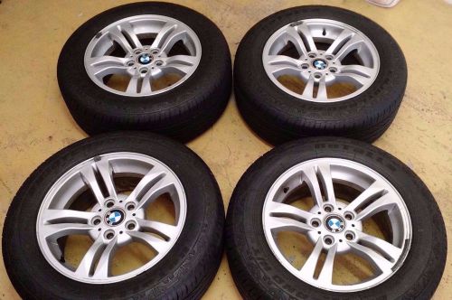 Bmw e83 2004-2011 oem 4 x 17&#034; rims and tires