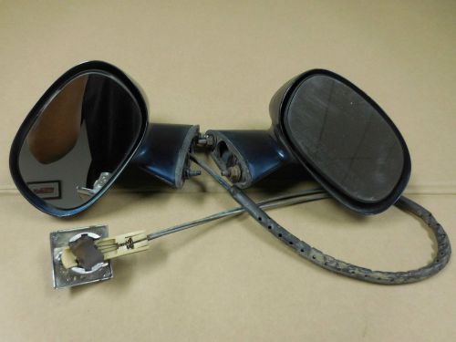1973-1977 oldsmobile cutlass left remote mirror and right manual mirror set