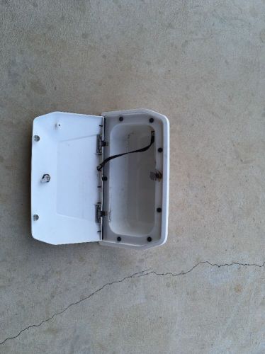Kawasaki 650 ts oem glove box tool compartment storage cover door with latch