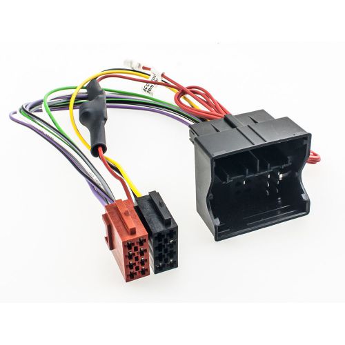 Radio cable with start stop module f. opel, renault, vw from 2010 quadlock iso