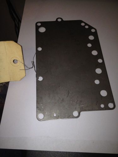 Omc johnson evinrude exhaust plate vintage 324322 new! free shipping!