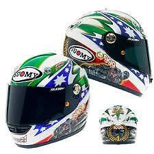 Suomy vandal – troy bayliss limited edition helmet,  size medium (7 1/8)