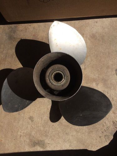 Michigan wheel   stainless steel prop 14 1/2x17