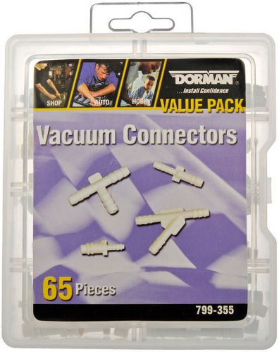 Vacuum connectors value pack- 8 sku&#039;s- 65 pieces - dorman# 799-355