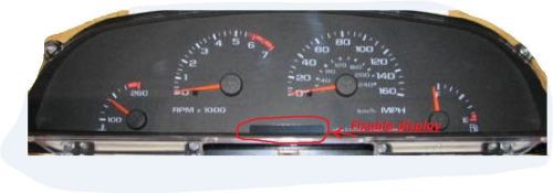 1996 96 impala ss instrument cluster odometer display professional repair