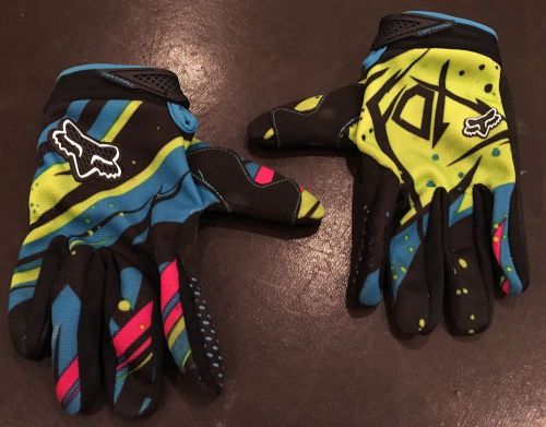 Fox racing youth dirtpaw undertow gloves - youth large