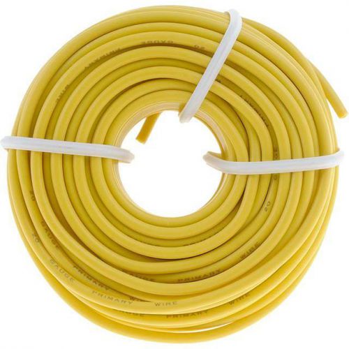Dorman electrical wire stranded 20-gauge 40 ft. long yellow each 86756