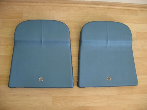1967 corvette seat backs, bright blue with vents, will fit 1965-&#039;66