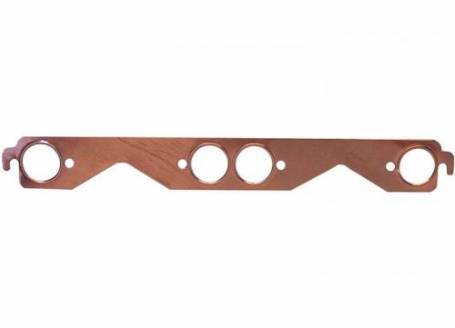 Small block chevy copper exhaust header gaskets round pair o-ring style usa sbc