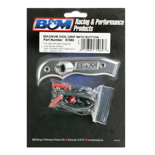 B&amp;m magnum side grip with momentary button for line lock or nitrous #81060