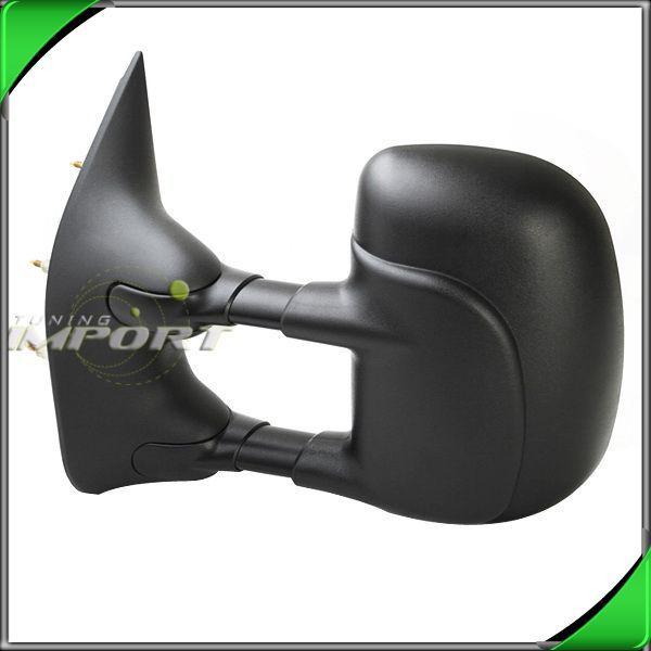 2003-2007 econoline manual towing double dual swing driver left side mirror new