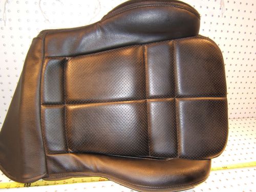 Mitsubishi 94 3000gt front left driver seat lower black vinyl oe 1 cushion/cover
