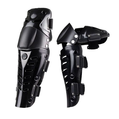 Adults knee shin armor protector guard pads for bike motorcycle  racing /black