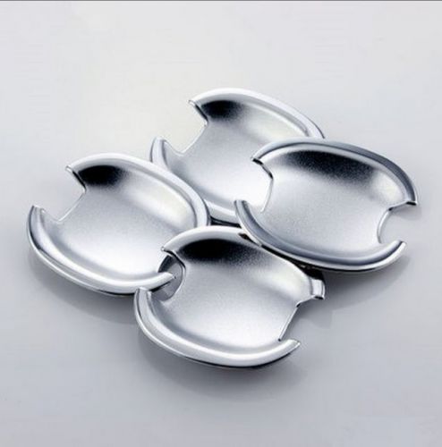 Chrome car side door handle cup bowl  4pcs for chevy sail 2010
