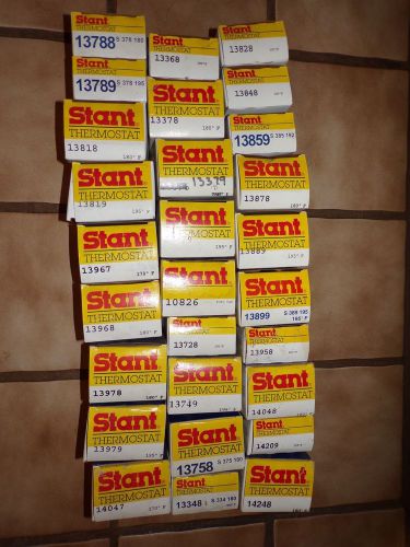 Lot of 28 new in box stant thermostats - assorted!!  h