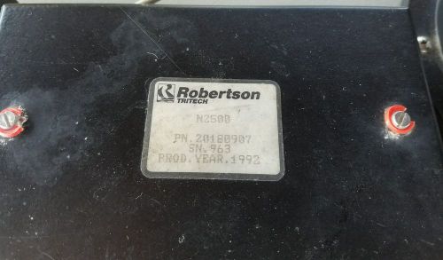 Robertson n2500 autopilot interface