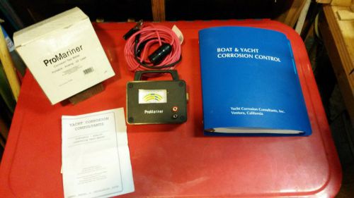 Marine corrosion meter pro mariner with tech manual