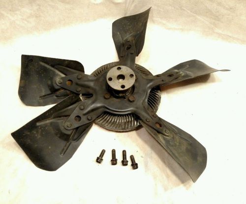Ford radiator clutch fan 5 five blade e9ae-8600-aa  dated h90 (aug 1990)
