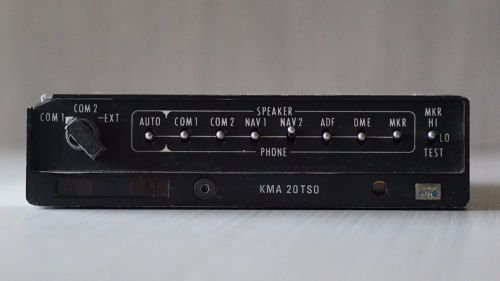 King kma-20 audio panel pn: 066-1024-03