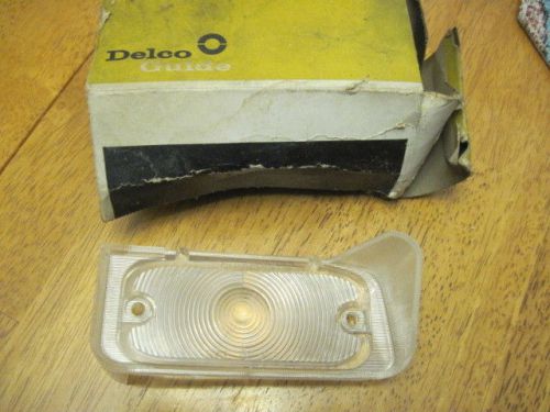 Vintage nos 1963 olds clear parking light lens -  guide 2 -#  5954013