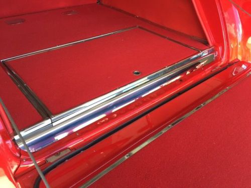 1955 1956 1957 chevy nomad tailgate sill plate new polished ss madmooks usa