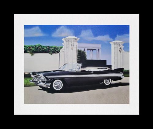 Belvedere fury convertible plymouth 1956 1957 1958 1959 361 - posters art prints