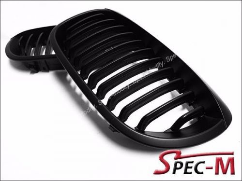 Matte black front grille for bmw e46 02-04 lci 330ci 325ci model only