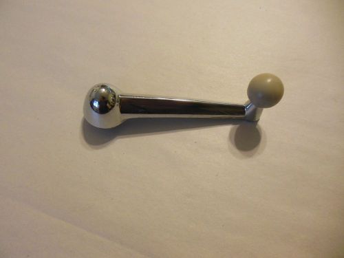 1949 ford window crank handle #8a-7023342 nos replacement ivory knob