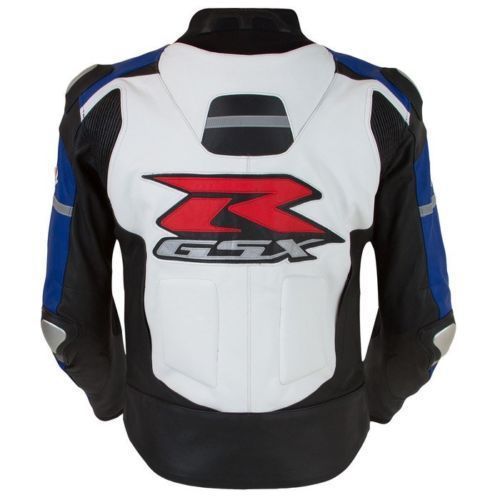 Gsxr suzuki leather jacket motorbike racing leather jacket men motorcycle jacket