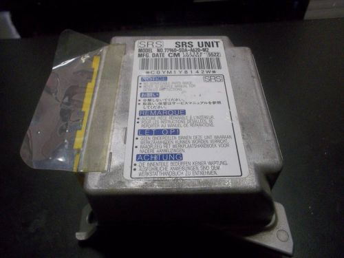 Honda accord airbag module 77960-sda-a620-m2