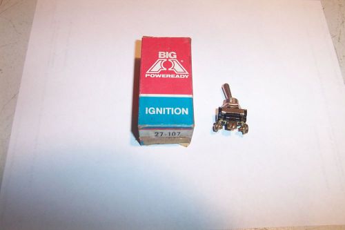 New big a poweready 3 position toggle switch # 27-107 new old stock nos nib