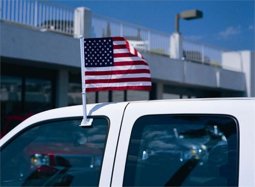 Patriotic american, window clip-on, u.s. flag (per dozen)