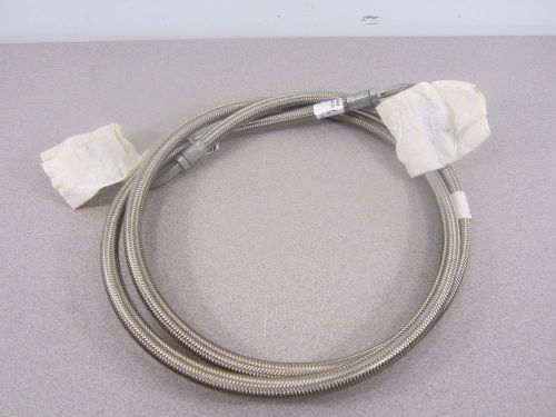Workhorse gm 15666445 stainless braided trans oil cooler hose  nos