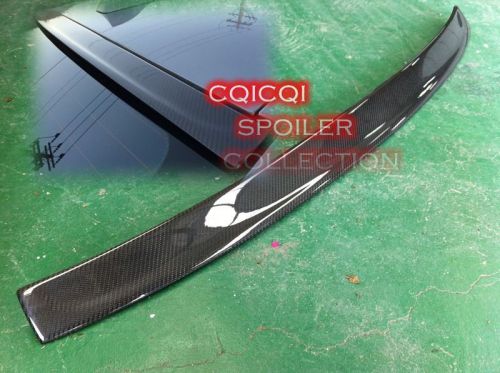 Carbon fiber bmw 2011~2016 f10 5-series sedan 3d style roof spoiler ◎