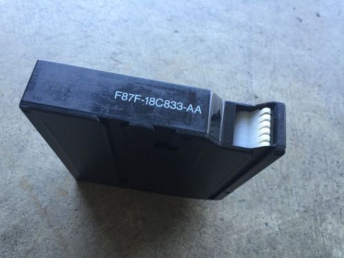 Ford lincoln mercury oem 6 disc cd cartridge / magazine f87f-18c833-aa