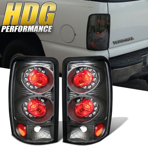 For 2000-2006 chevrolet tahoe black led altezza tail light brake signal lamp