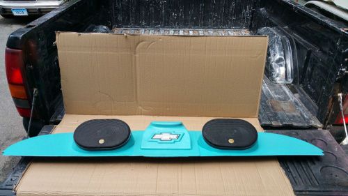 1955-7 chevy package tray w/stereo speakers