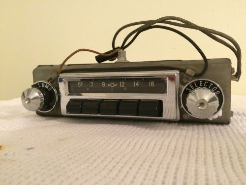 Original 1955-1956 chevrolet bel air, 150, 210, nomad radio tuner