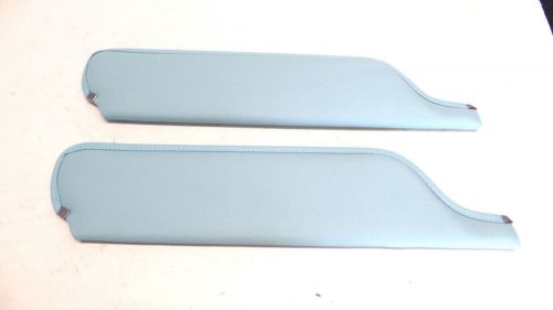 1965, 1966 mustang aqua coupe or fastback sunvisors, pair by tmi products
