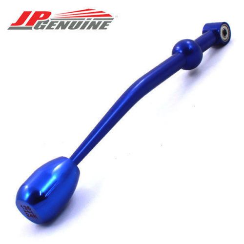 Single bend style 5-speed manual mt short shifter  + knob blue - honda / acura
