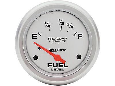 Auto meter 4418 ultra-lite fuel level gauge 2-5/8&#034; electrical 16-158 ohms