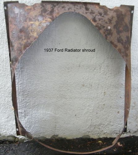 1937 ford radiator shroud