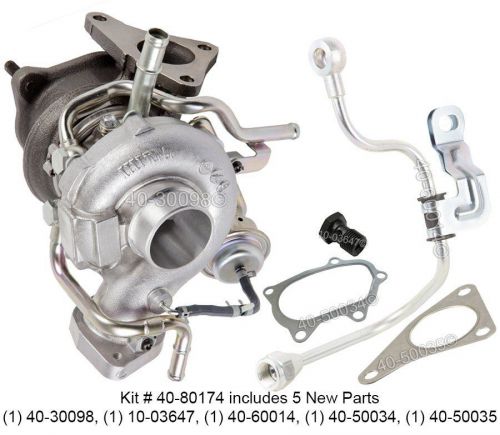 New oem ihi turbocharger with install kit kit for subaru legacy outback