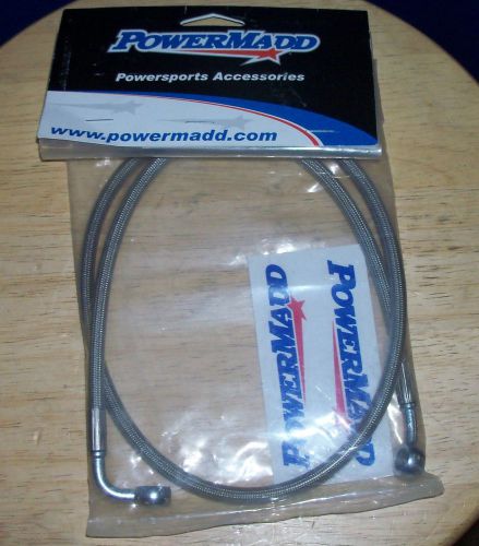 Powermadd 45607 extended brake line for ski-doo zx models  35.25 inches