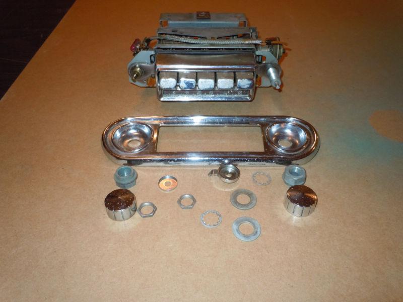 Packard radio parts