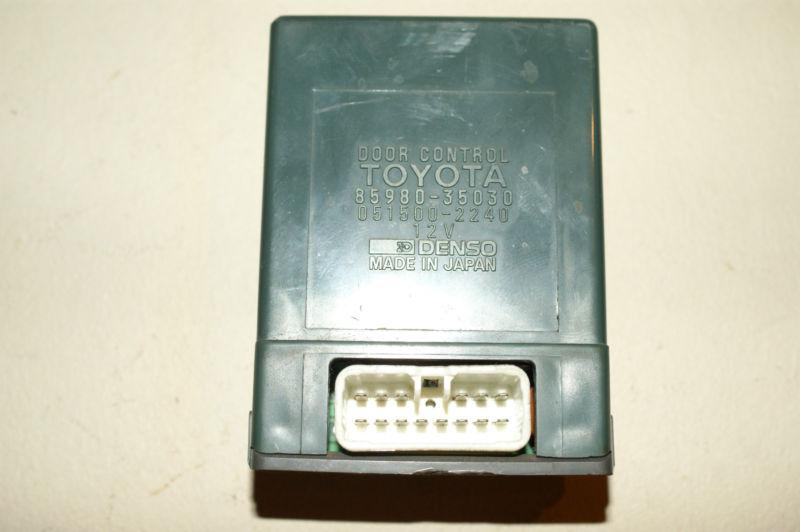 Toyota 4runner pickup door control relay 85980-35030 0515000-2240 92 93 94 95 