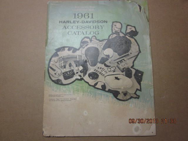 1961 harley-davidson accessory catalog