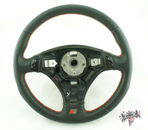 Steering wheel  audi  a4 s4  a6 s6 a8 s8  new leather !! 