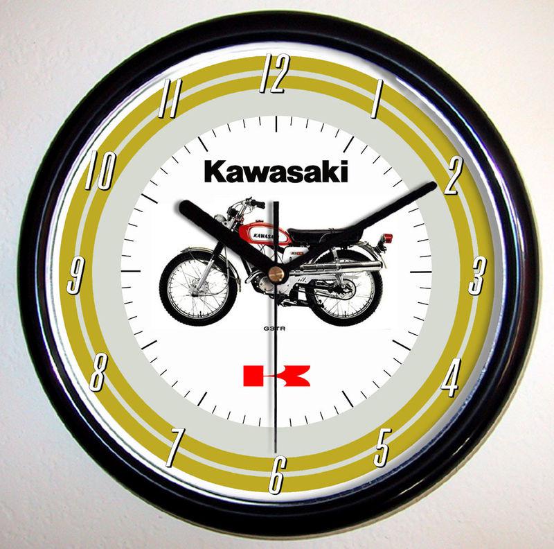 Kawasaki g3tr bushmaster motorcycle wall clock 1970 1971 g3