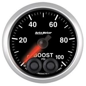 Autometer 2-1/16in. boost; 0-100 psi elite
